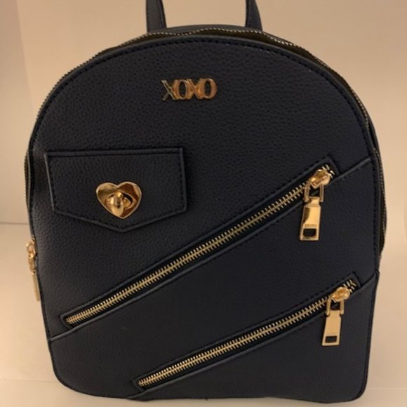 XOXO Handbags - Backpack Medium Navy Blue New without tags